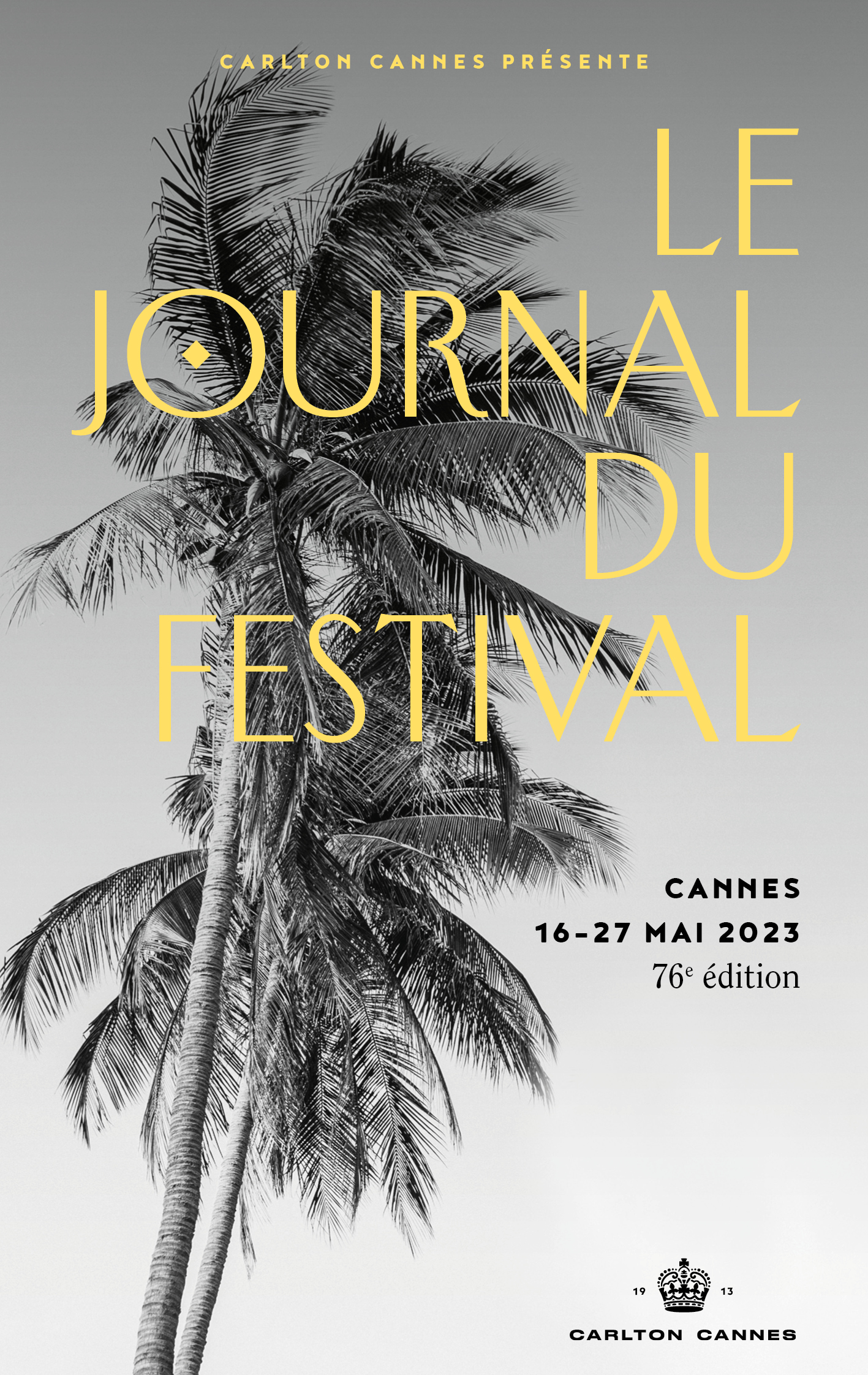 Couverture Journal du Festival Cannes, Carlton
